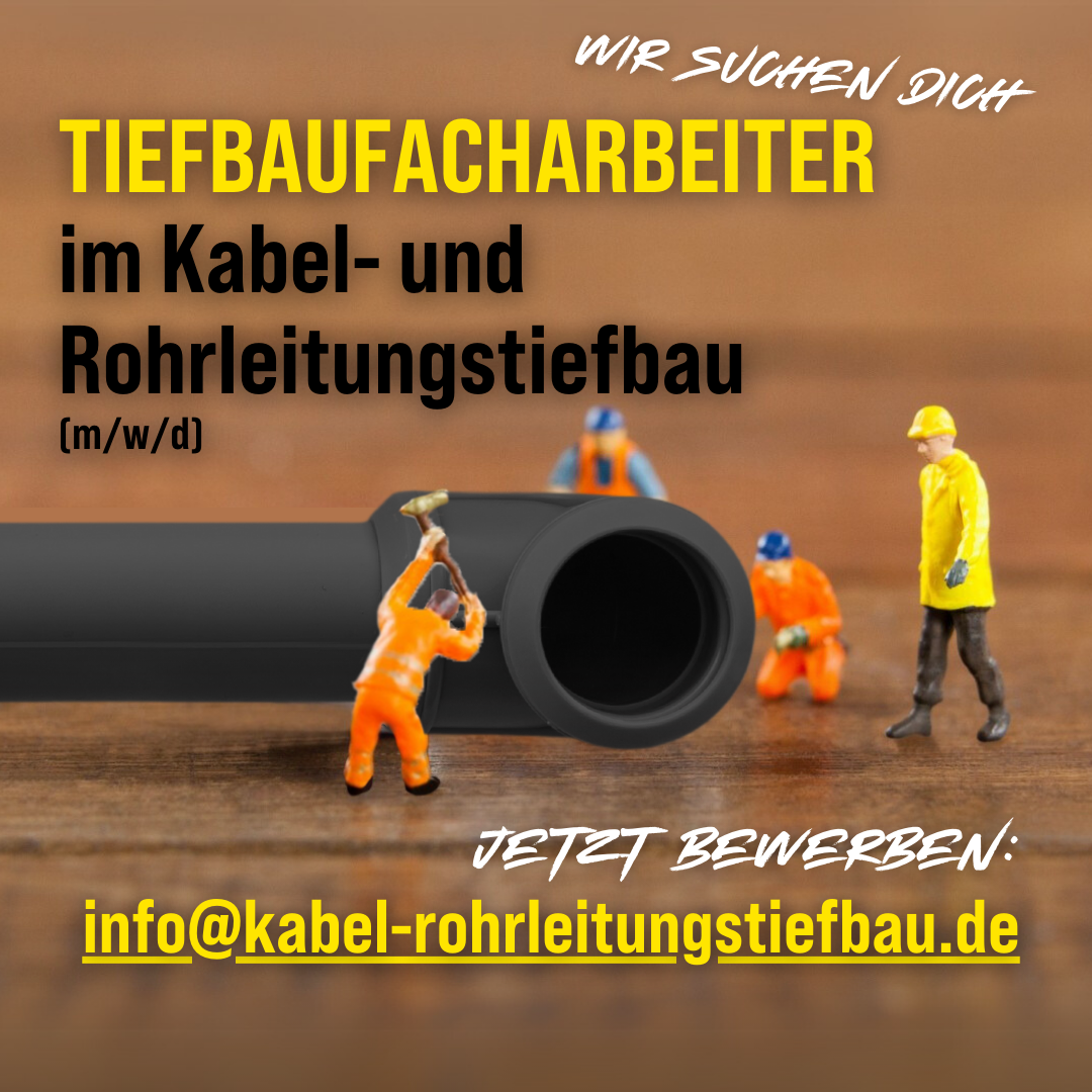 Tiefbau-Facharbeiter/-in